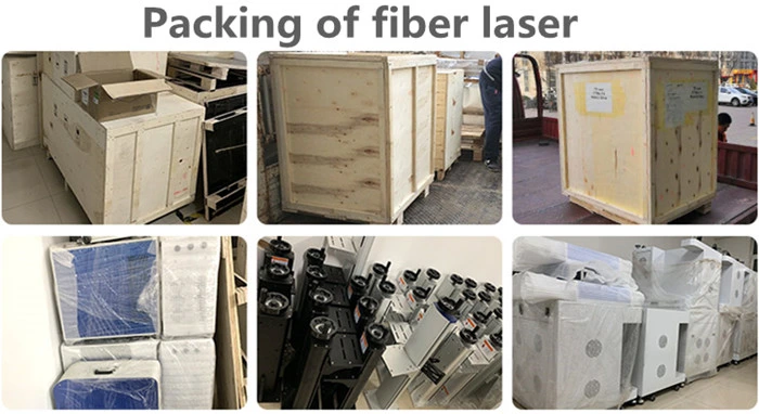 Metal Laser Marker Fiber Laser Marking Machine with Enclosed Box Electric Lifting System